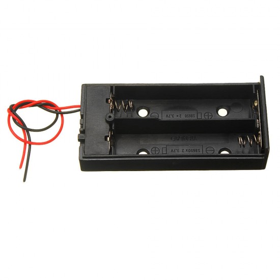 3pcs Plastic Battery Holder Storage Box Case Container w/ON/OFF Switch For 2x18650 Batteries 3.7V 3pcs Plastic Battery Holder Storage Box Case Container w/ON/OFF Switch For 2x18650 Batteries 3.7V