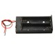 3pcs Plastic Battery Holder Storage Box Case Container w/ON/OFF Switch For 2x18650 Batteries 3.7V