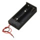 3pcs Plastic Battery Holder Storage Box Case Container w/ON/OFF Switch For 2x18650 Batteries 3.7V