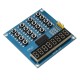 3pcs TM1638 3-Wire 16 Keys 8 Bits Keyboard Buttons Display Module Digital Tube Board Scan And Key LED for Arduino - products that work with official Arduino boards