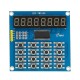 3pcs TM1638 3-Wire 16 Keys 8 Bits Keyboard Buttons Display Module Digital Tube Board Scan And Key LED for Arduino - products that work with official Arduino boards