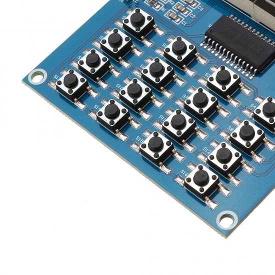 3pcs TM1638 3-Wire 16 Keys 8 Bits Keyboard Buttons Display Module Digital Tube Board Scan And Key LED for Arduino - products that work with official Arduino boards