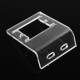3pcs Transparent Acrylic Bracket Module Case For HC-SR501 IR Pyroelectric Infrared Motion Sensor 3pcs Transparent Acrylic Bracket Module Case For HC-SR501 IR Pyroelectric Infrared Motion Sensor