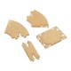 3pcs Transparent Shell Acrylic Case For 128X64 0.96 Inch OLED LCD LED Display Module Holder Bracket 3pcs Transparent Shell Acrylic Case For 128X64 0.96 Inch OLED LCD LED Display Module Holder Bracket