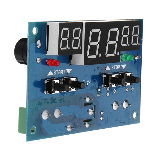 3pcs XH-W1401 Intelligent Digital Display Temperature Controller Upper And Lower Limit Setting Three Window Synchronization Display