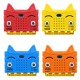 3pcs Yellow Silicone Protective Enclosure Cover For Motherboard Type A Cat Model 3pcs Yellow Silicone Protective Enclosure Cover For Motherboard Type A Cat Model