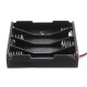 4 Slots AAA Battery Box Battery Holder Board for 4 x AAA Batteries DIY kit Case