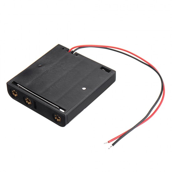 4 Slots AAA Battery Box Battery Holder Board for 4 x AAA Batteries DIY kit Case 4 Slots AAA Battery Box Battery Holder Board for 4 x AAA Batteries DIY kit Case