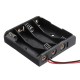 4 Slots AAA Battery Box Battery Holder Board for 4 x AAA Batteries DIY kit Case