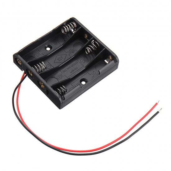 4 Slots AAA Battery Box Battery Holder Board for 4 x AAA Batteries DIY kit Case 4 Slots AAA Battery Box Battery Holder Board for 4 x AAA Batteries DIY kit Case