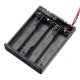 4 Slots NO.7 AAA Battery Box Battery Holder Board with Switch for 4 x AAA Batteries DIY kit Case 4 Slots NO.7 AAA Battery Box Battery Holder Board with Switch for 4 x AAA Batteries DIY kit Case