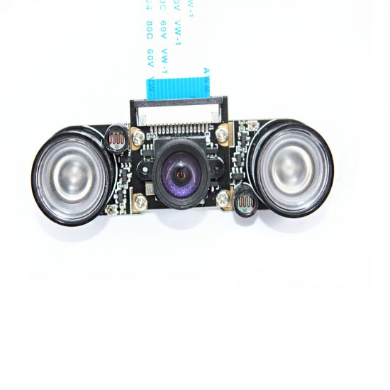 5MP Night Vision Fisheye Camera Module OV5647 5 Megapixels 100° Focal Adjustable Camera Board 5MP Night Vision Fisheye Camera Module OV5647 5 Megapixels 100° Focal Adjustable Camera Board