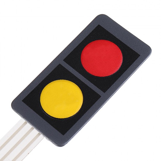 5Pcs 2 Key Press Film Switch Module Single Chip Microcomputer Extended Keyboard Electronic Switch Module 5Pcs 2 Key Press Film Switch Module Single Chip Microcomputer Extended Keyboard Electronic Switch Module