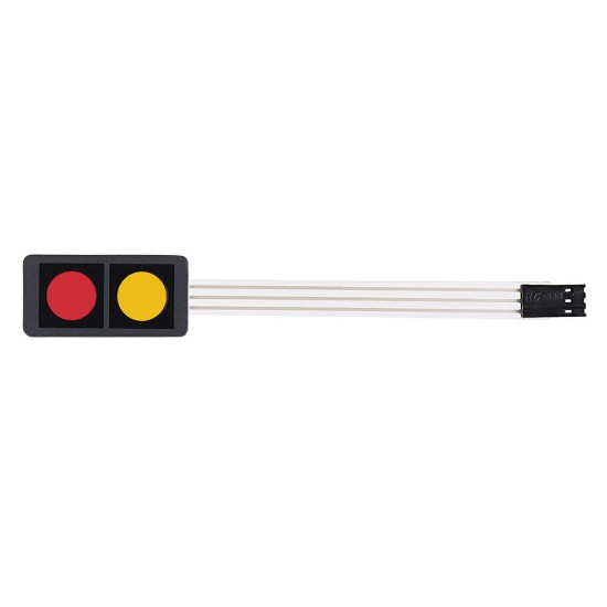 5Pcs 2 Key Press Film Switch Module Single Chip Microcomputer Extended Keyboard Electronic Switch Module 5Pcs 2 Key Press Film Switch Module Single Chip Microcomputer Extended Keyboard Electronic Switch Module