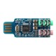 5Pcs Free Drive USB Sound Card Notebook Computer External Sound Card Module USB CM108 Sound Card Chip