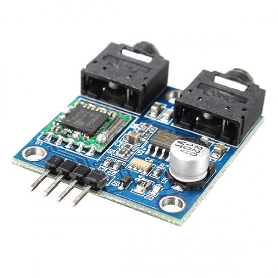 5Pcs TEA5767 76-108MHZ FM Stereo Radio Module With Antenna