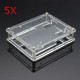 5Pcs Transparent Acrylic Shell Box For UNO R3 Module Case