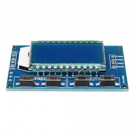 5pcs 1Hz-150Khz 3.3V-30V Signal Generator PWM Pulse Frequency Duty Cycle Adjustable Module LCD Display Board