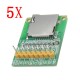 5pcs 3.5V / 5V Micro SD Card Module TF Card Reader SDIO/SPI Interface Mini TF Card Module 5pcs 3.5V / 5V Micro SD Card Module TF Card Reader SDIO/SPI Interface Mini TF Card Module