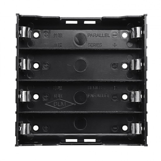 5pcs 4 Slots 18650 Battery Holder Plastic Case Storage Box for 4*3.7V 18650 Lithium Battery with 8Pin 5pcs 4 Slots 18650 Battery Holder Plastic Case Storage Box for 4*3.7V 18650 Lithium Battery with 8Pin