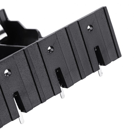 5pcs 4 Slots 18650 Battery Holder Plastic Case Storage Box for 4*3.7V 18650 Lithium Battery with 8Pin 5pcs 4 Slots 18650 Battery Holder Plastic Case Storage Box for 4*3.7V 18650 Lithium Battery with 8Pin