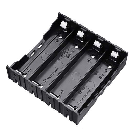 5pcs 4 Slots 18650 Battery Holder Plastic Case Storage Box for 4*3.7V 18650 Lithium Battery with 8Pin 5pcs 4 Slots 18650 Battery Holder Plastic Case Storage Box for 4*3.7V 18650 Lithium Battery with 8Pin