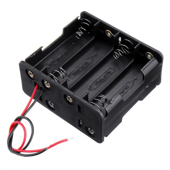 5pcs 4 Slots NO.5 Battery Holder Plastic Case Storage Box for 4*NO.5 Battery 5pcs 4 Slots NO.5 Battery Holder Plastic Case Storage Box for 4*NO.5 Battery
