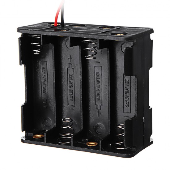 5pcs 4 Slots NO.5 Battery Holder Plastic Case Storage Box for 4*NO.5 Battery 5pcs 4 Slots NO.5 Battery Holder Plastic Case Storage Box for 4*NO.5 Battery