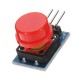 5pcs Big Key Module Push Button Switch Module With Hat High Level Output Electronic Switch Module 5pcs Big Key Module Push Button Switch Module With Hat High Level Output Electronic Switch Module