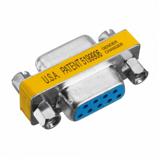 5pcs DB9 Serial Port Adapter Connector RS232 Converter Head 5pcs DB9 Serial Port Adapter Connector RS232 Converter Head
