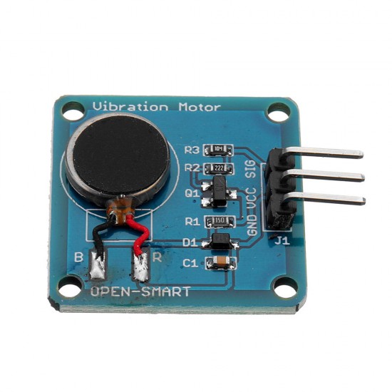 5pcs Vibration Motor Module Mini Flat Vibrating DC Motor for Arduino - products that work with official Arduino boards