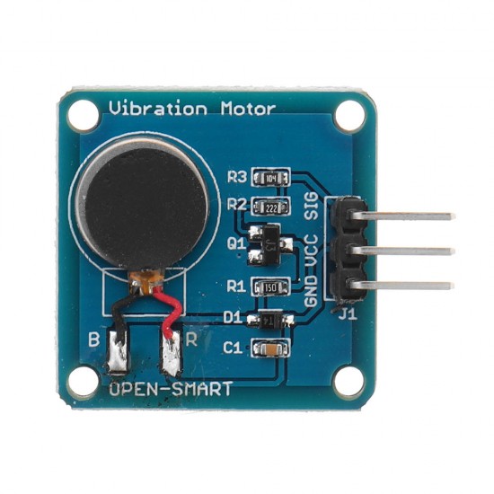 5pcs Vibration Motor Module Mini Flat Vibrating DC Motor for Arduino - products that work with official Arduino boards