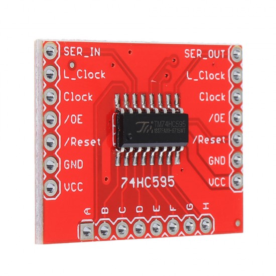 74HC595 Adapter Module Shift Register Module 74HC595 Adapter Module Shift Register Module