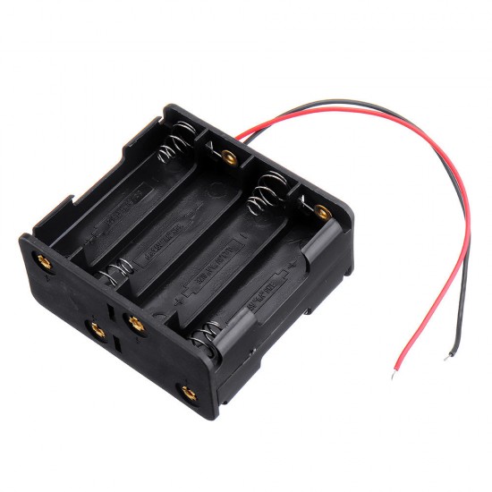 8 Slots AA Battery Holder Plastic Case Storage Box for 8*AA Battery