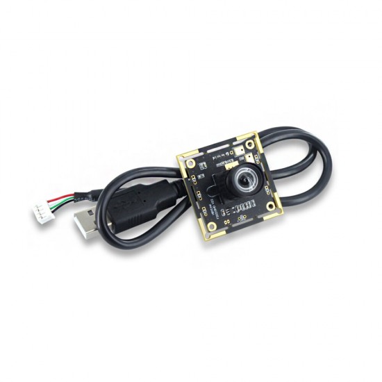 92° 2 Million Pixel USB Camera Module 1080P HD for Face Recognition with Microphone 2MP Wide-angle Cam Module