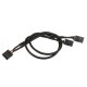 9Pin USB Header Male 1 to 4 Female Extension Splitter Cable 9 Port Multiplier Board 9Pin USB Header Male 1 to 4 Female Extension Splitter Cable 9 Port Multiplier Board