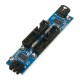 9Pin USB Header Male 1 to 4 Female Extension Splitter Cable 9 Port Multiplier Board 9Pin USB Header Male 1 to 4 Female Extension Splitter Cable 9 Port Multiplier Board