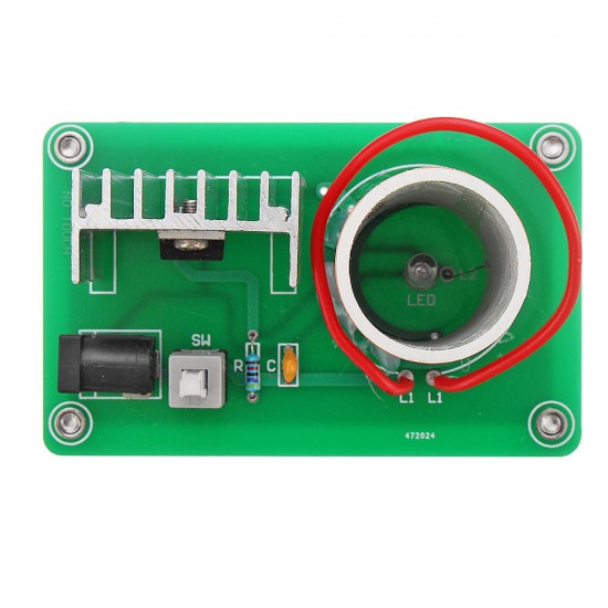 Assembled Tesla Coil Mini Plasma 15W 2A DC 15-24V Module Assembled Tesla Coil Mini Plasma 15W 2A DC 15-24V Module