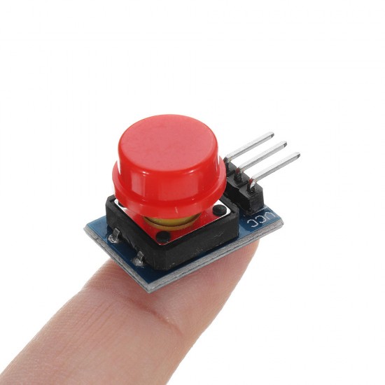 Big Key Module Push Button Switch Module With Hat High Level Output