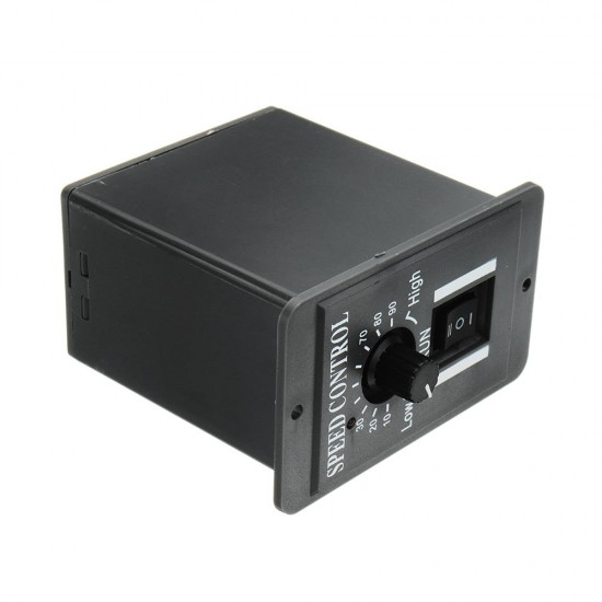 CCM2US DC 6A Motor Speed Governor Slow Down Motor Controller Positive And Negative Rotating Control Switch 12V/24V/36V/48V CCM2US DC 6A Motor Speed Governor Slow Down Motor Controller Positive And Negative Rotating Control Switch 12V/24V/36V/48V