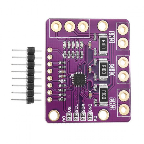 CJMCU-3221 INA3221 Triple-way Low Side / High Side I2C Output Current Power Monitor Module