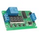 DC 12V PLC Self Lock Delay Relay Multifunction Cycle Timer Module Switch Control