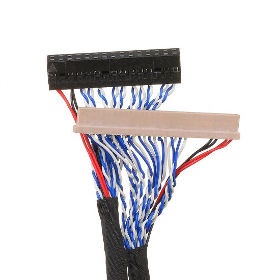 DF14-30P-Double 2CH 8-bit Screen Cable 25CM For Universal V29 V59 LCD Driver Board DF14-30P-Double 2CH 8-bit Screen Cable 25CM For Universal V29 V59 LCD Driver Board