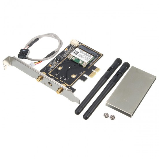 Desktop 300Mbps Wireless Card Network Adapter bluetooth 4.0 With Data Lines Desktop 300Mbps Wireless Card Network Adapter bluetooth 4.0 With Data Lines