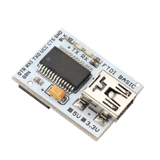 Basic 5V/3.3V USB to TTL MWC Programmer Serial Debugger Program Upload Tool For FIO Mini Pro Series Module