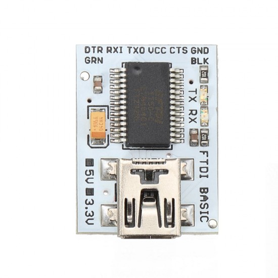 Basic 5V/3.3V USB to TTL MWC Programmer Serial Debugger Program Upload Tool For FIO Mini Pro Series Module