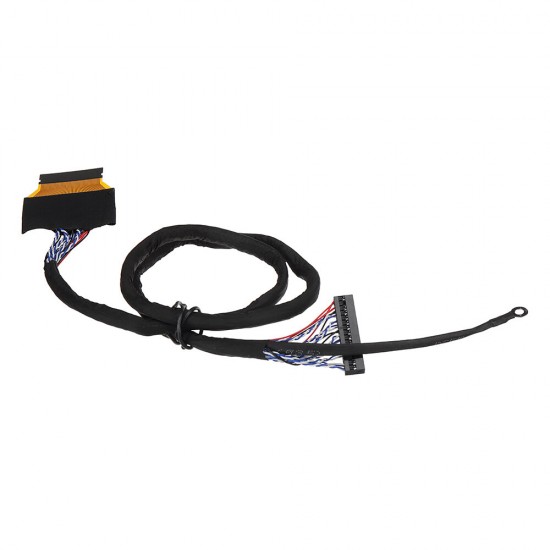 High Score 51P 2CH 8-bit Power Supply To FFC Soldering Screen Line LVDS Cable For General BOE Huaxing LCD Driver High Score 51P 2CH 8-bit Power Supply To FFC Soldering Screen Line LVDS Cable For General BOE Huaxing LCD Driver