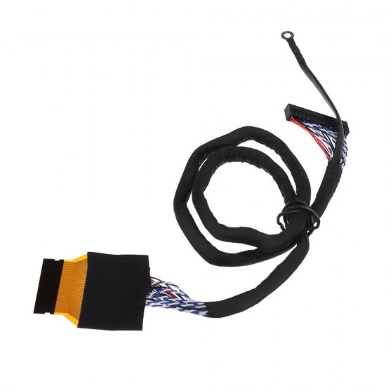 High Score 51P 2CH 8-bit Power Supply To FFC Soldering Screen Line LVDS Cable For General BOE Huaxing LCD Driver High Score 51P 2CH 8-bit Power Supply To FFC Soldering Screen Line LVDS Cable For General BOE Huaxing LCD Driver