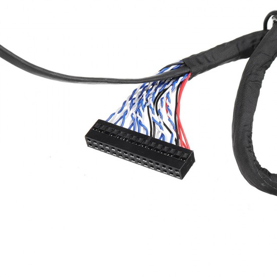High Score 51P 2CH 8-bit Power Supply To FFC Soldering Screen Line LVDS Cable For General BOE Huaxing LCD Driver High Score 51P 2CH 8-bit Power Supply To FFC Soldering Screen Line LVDS Cable For General BOE Huaxing LCD Driver
