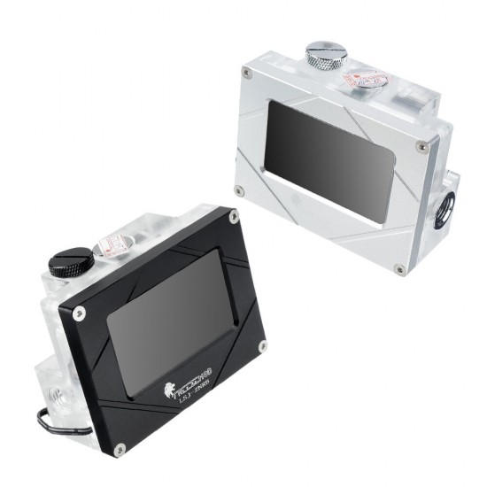 LSJ-ZNRB Mounted Version Intelligent Water Cooling System Monitor Temperature Flow Rate Air Pressure Water Pump PWM Black/Silver LSJ-ZNRB Mounted Version Intelligent Water Cooling System Monitor Temperature Flow Rate Air Pressure Water Pump PWM Black/Silver